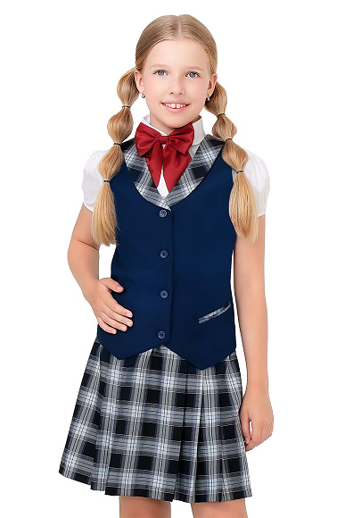 Жилет в клетку 2 850 ₽.