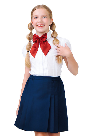 Синяя юбка со складками 2 500 ₽.