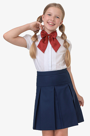 Юбка КОКЕТКА цвет синий 015