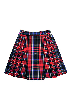 Юбка НИКА цвет клетка красная 