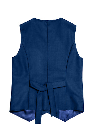 Жилет для девочки РОЗА цвет зеленая клетка 