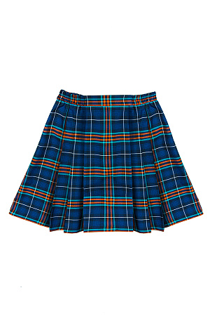 Юбка НИКА цвет клетка зеленая