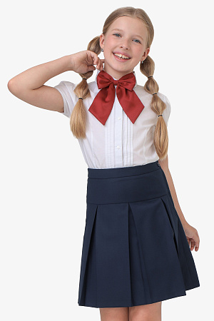 Юбка КОКЕТКА цвет темно-синий экстра