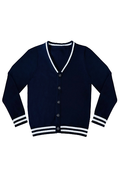 Кардиган синий в белую полоску 3 500 ₽.