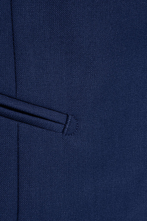 Жилет для девочки РОЗА цвет темно-синий экстра